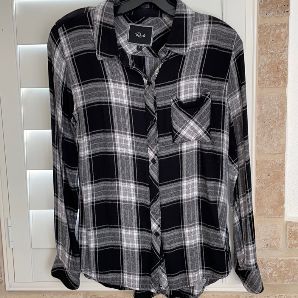 Rails Hunter shirt size small